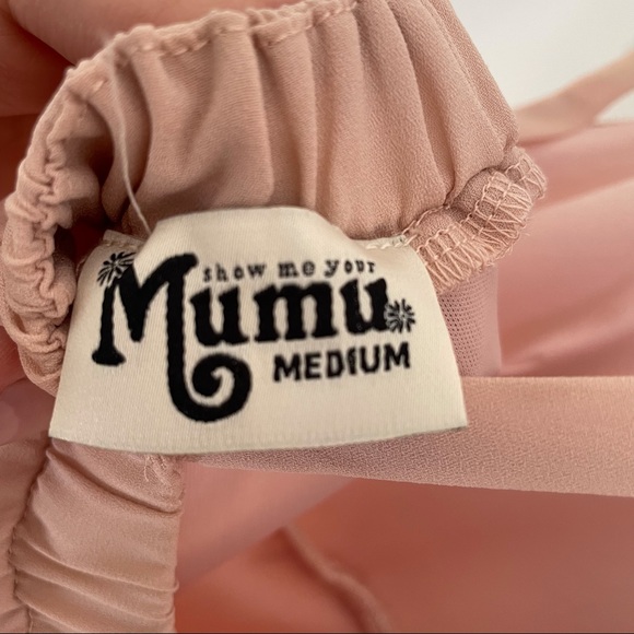 Show Me Your Mumu - Amanda maxi in dusty blush - Picture 6 of 6